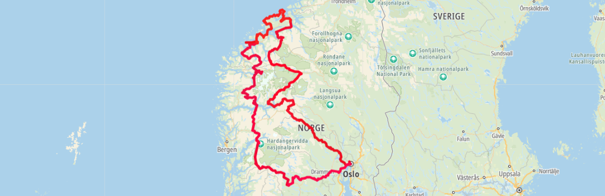 The route & itinerary