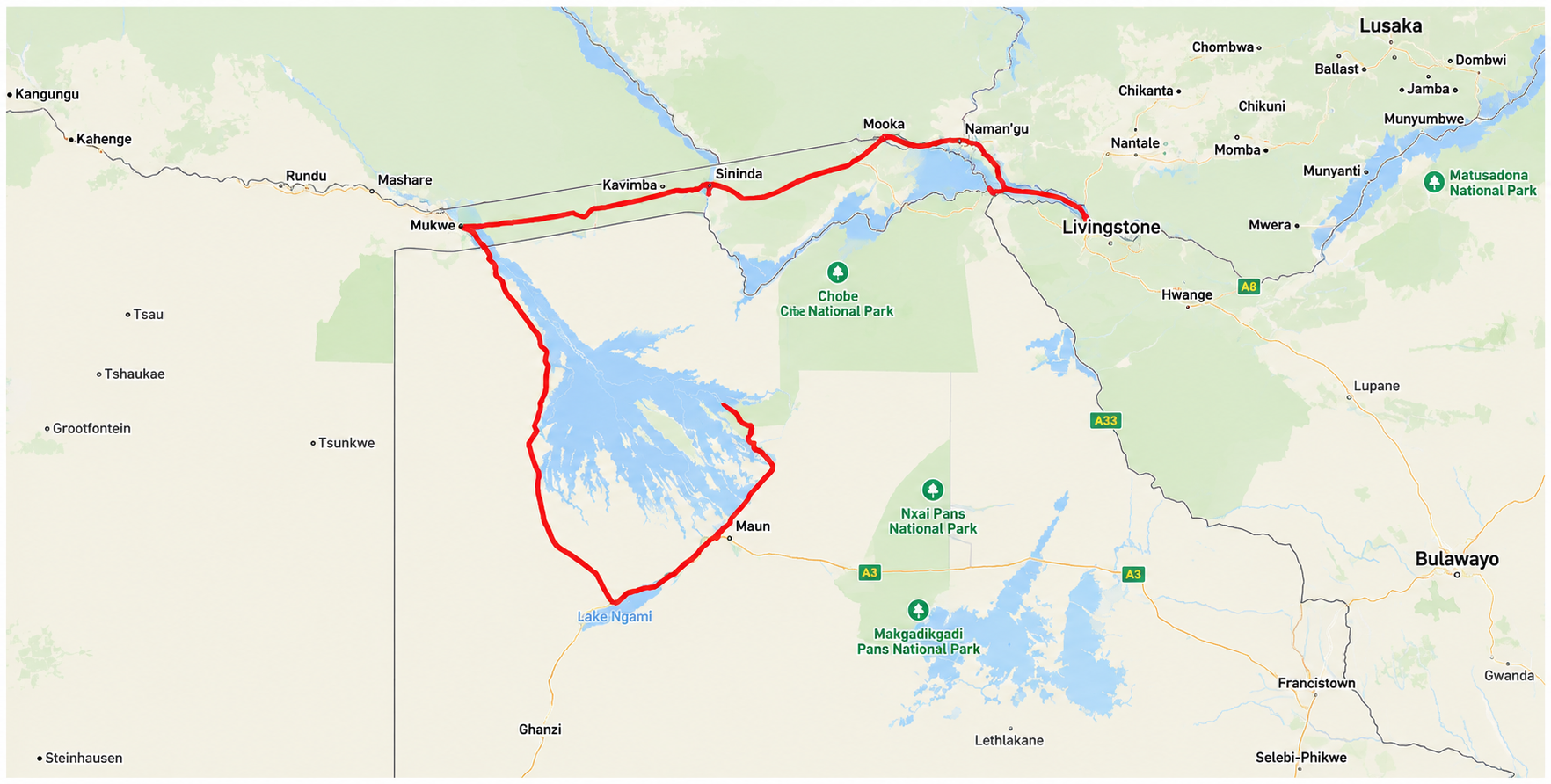 The Route & Itinerary