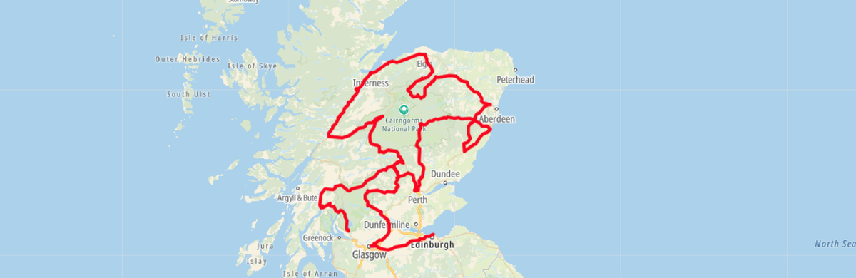 The route & itinerary