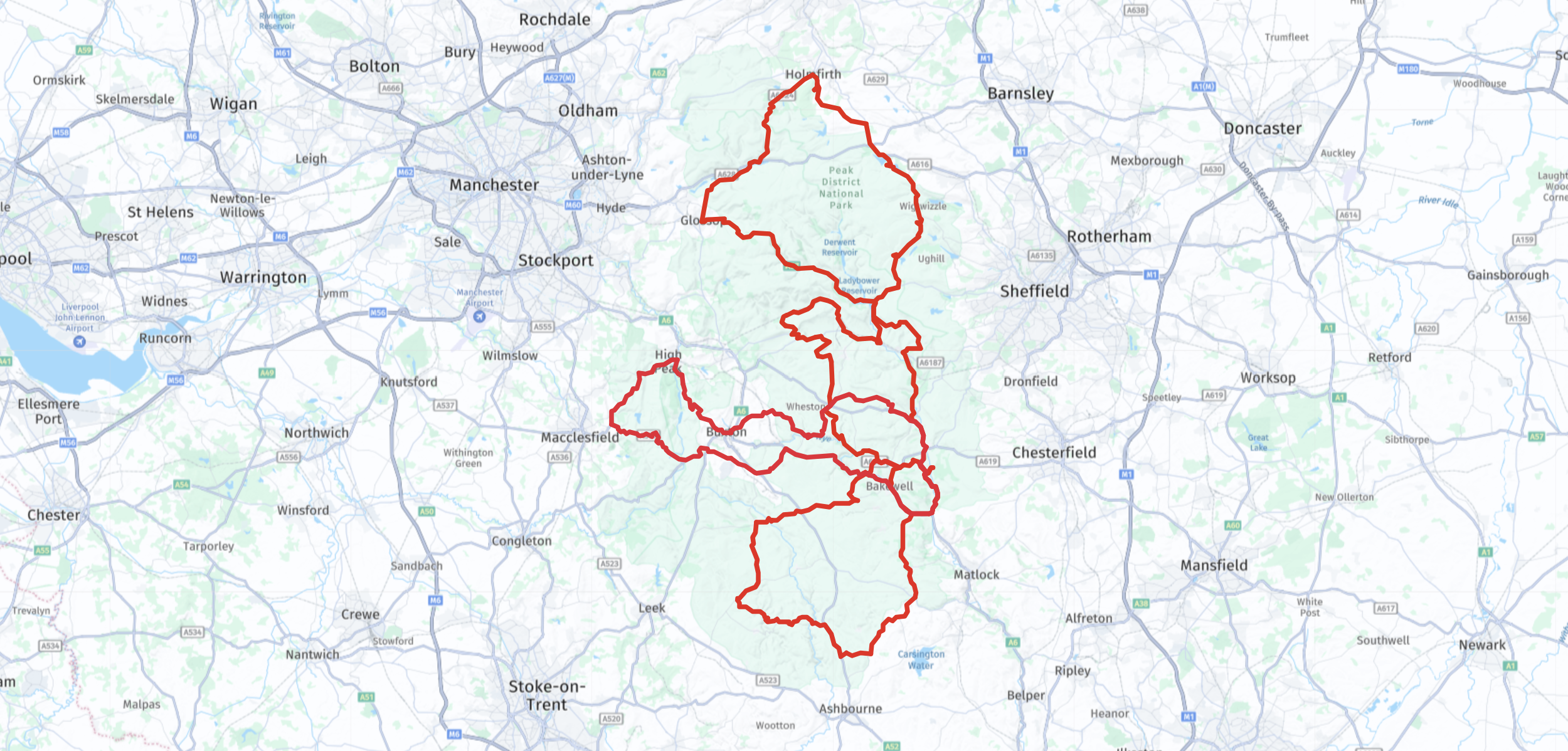 The route & itinerary